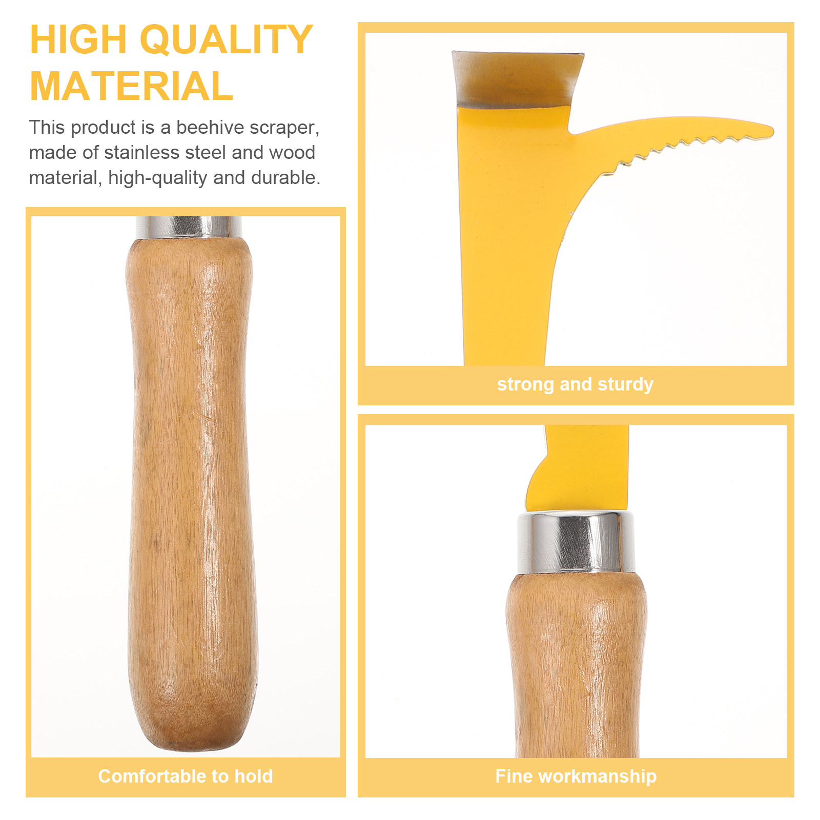 2 pièces, grattoir à ruche ave - Beehive Frame Wax avis et prix