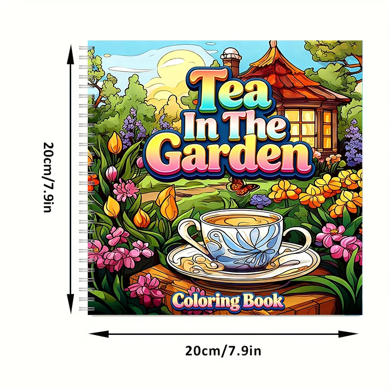 Livre de coloriage Tea In The  - Farming And Agriculture avis et prix